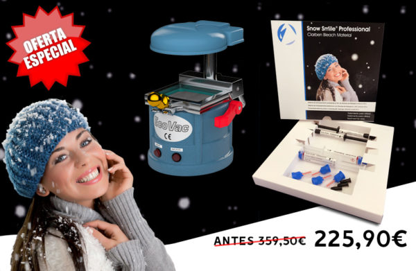 CLARBEN 2 SNOW SMILE PROFESSIONAL + 1 ECOVAC