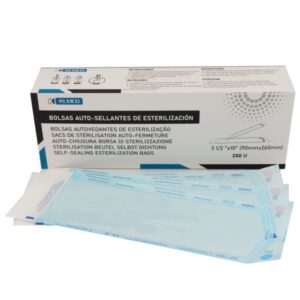 Amedis BOLSAS DE ESTERILIZAR KLMED 9x26