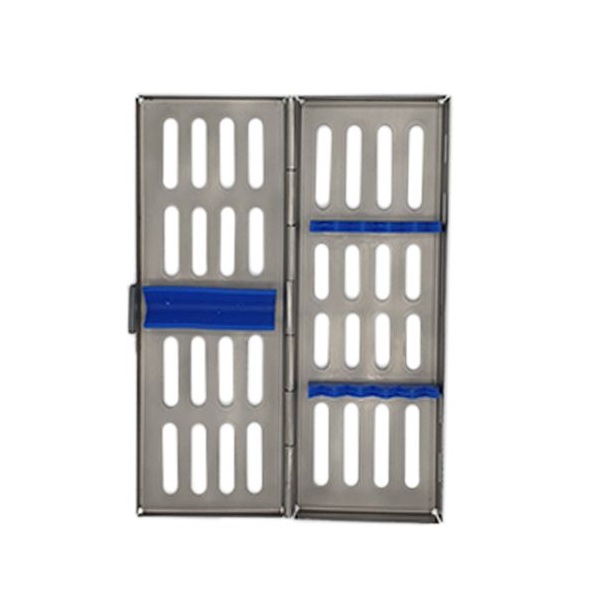 Amedis CAJA METÁLICA PARA ESTERILIZAR – 5 INSTRUMENTOS