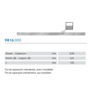 Amedis TIRAS SEPARAR KOMET 9816.0 INTERDENTAL