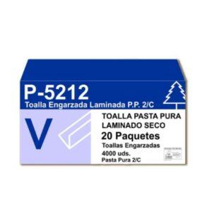 Amedis TOALLA ZIG-ZAG V PASTA (4000 unidades)